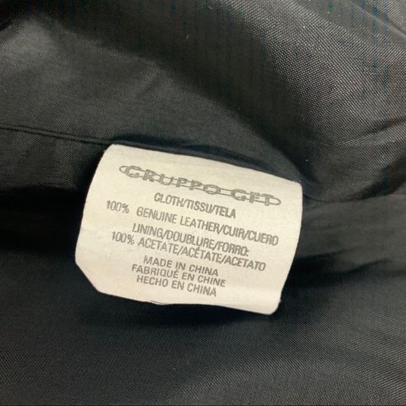Gruppo GFT Genuine Italian Leather Jacket - Picture 10 of 10